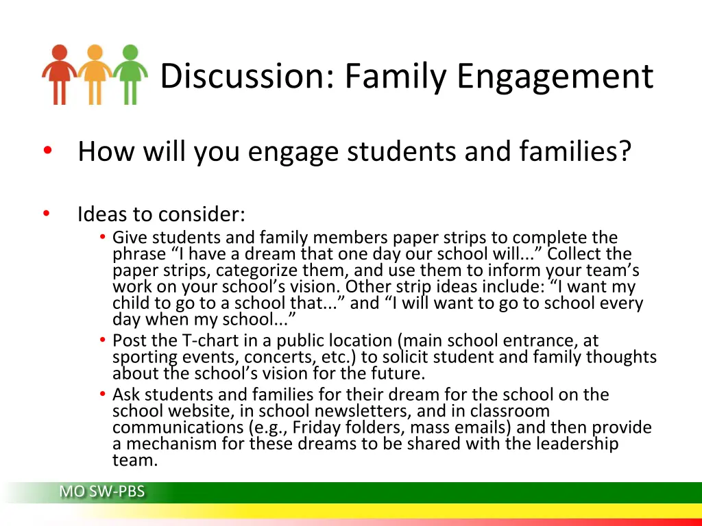 discussion family engagement