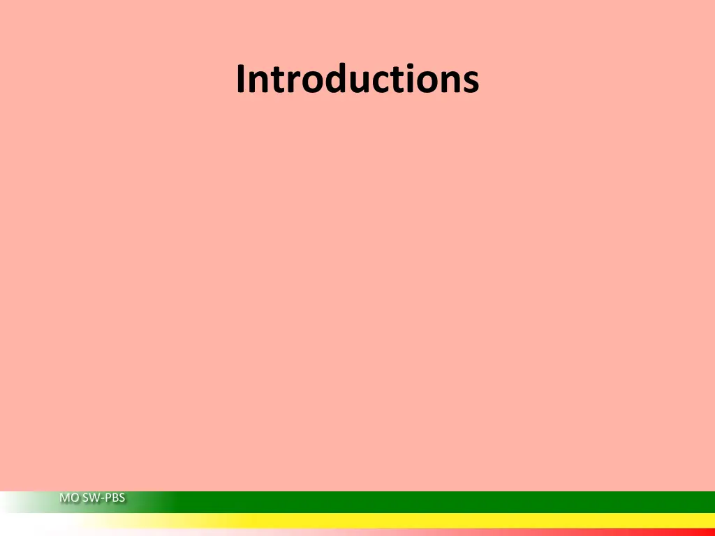 introductions