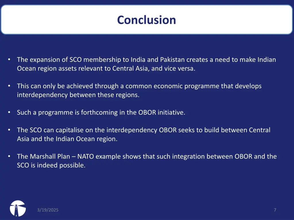 conclusion