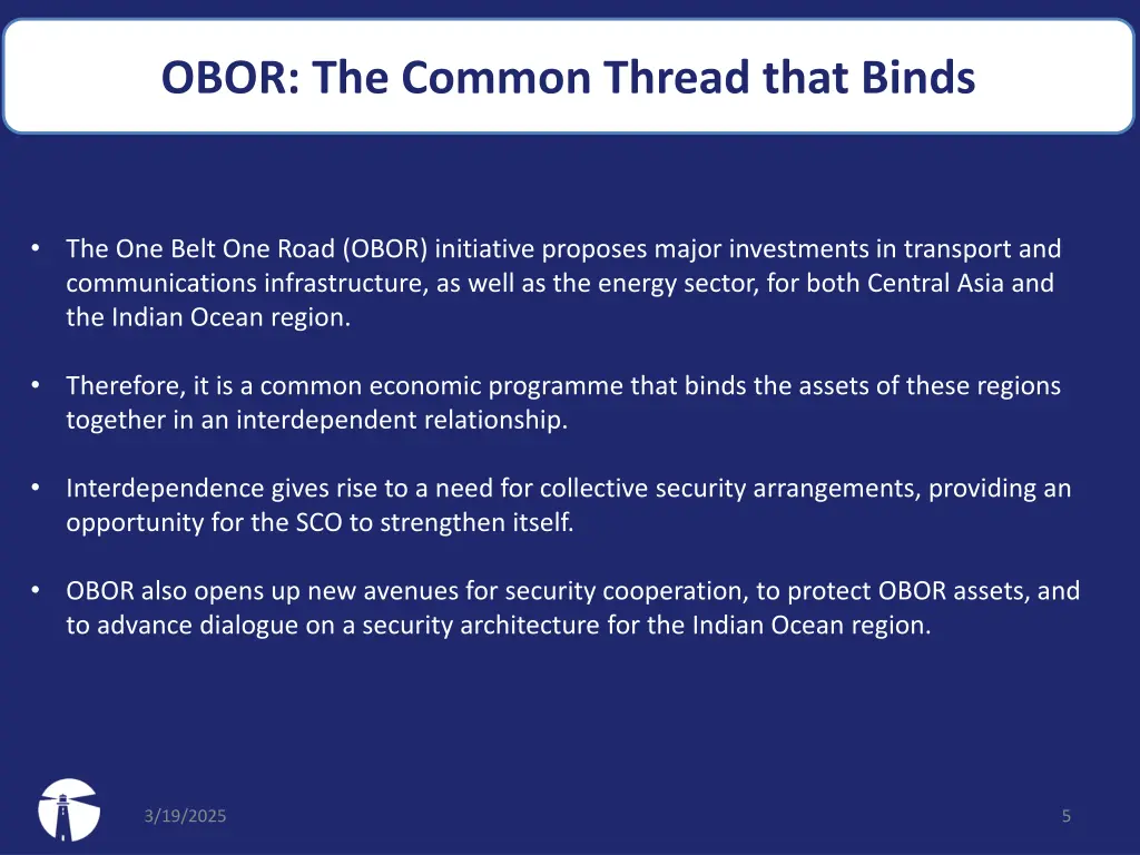 obor the common thread that binds