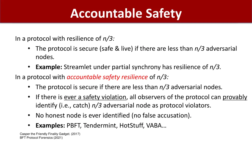 accountable safety