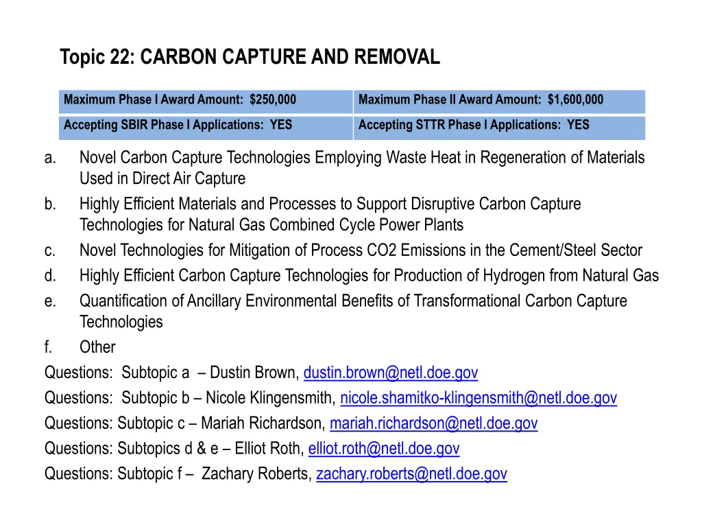 topic 22 carbon capture and removal