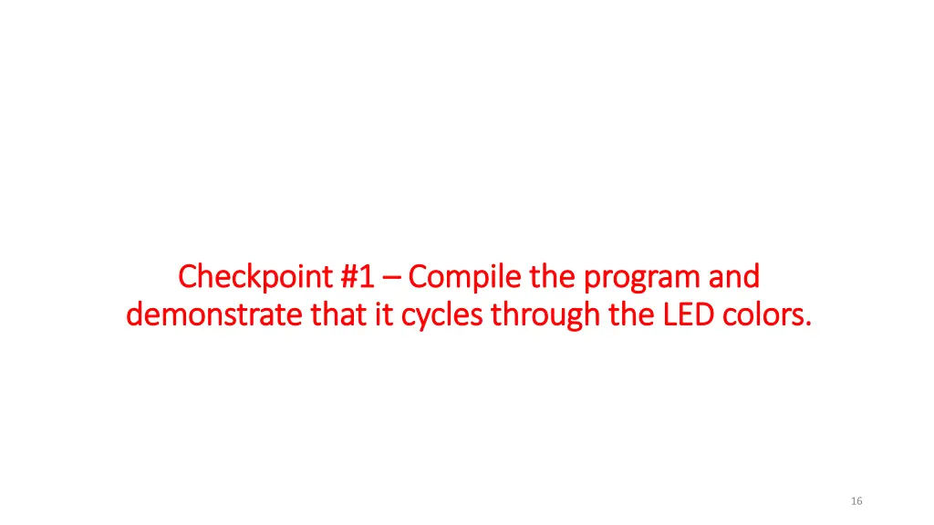 checkpoint 1 checkpoint 1 compile the program
