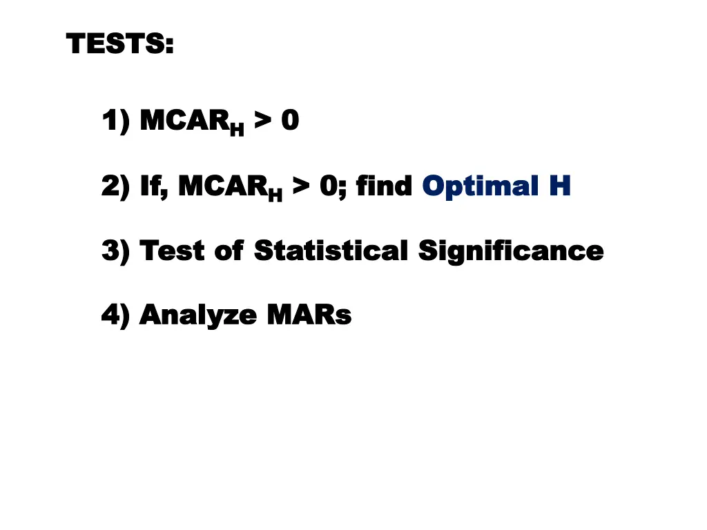 tests tests