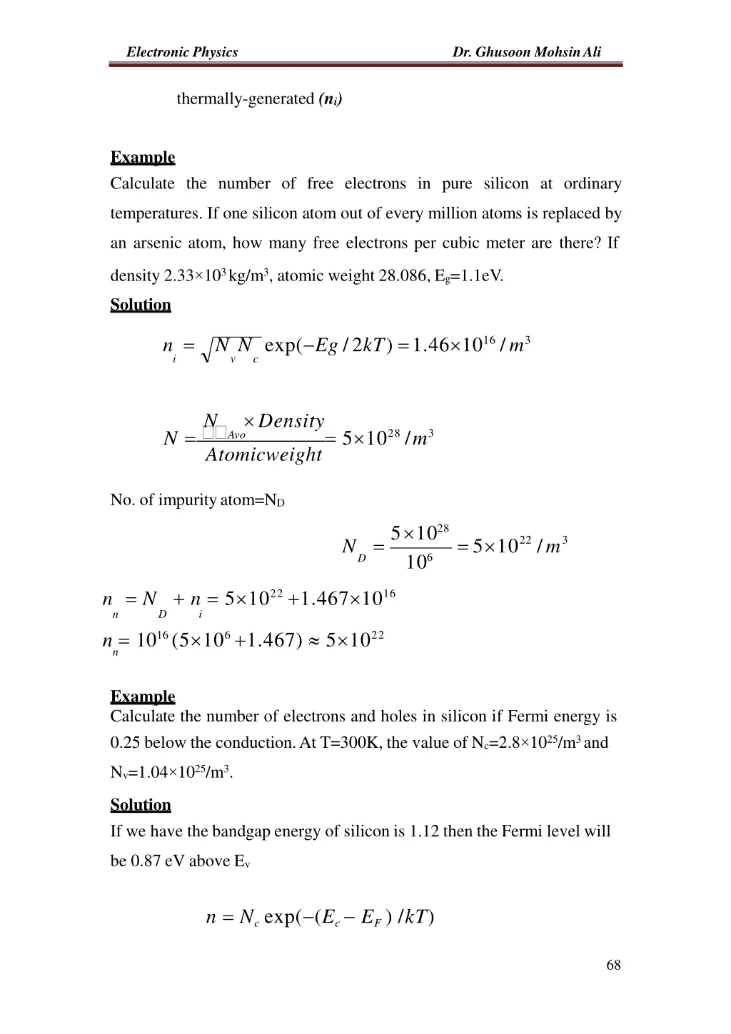 electronic physics 4