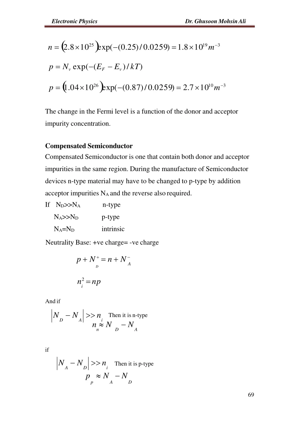 electronic physics 5