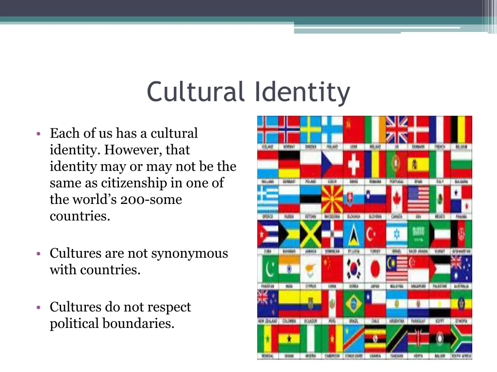 cultural identity