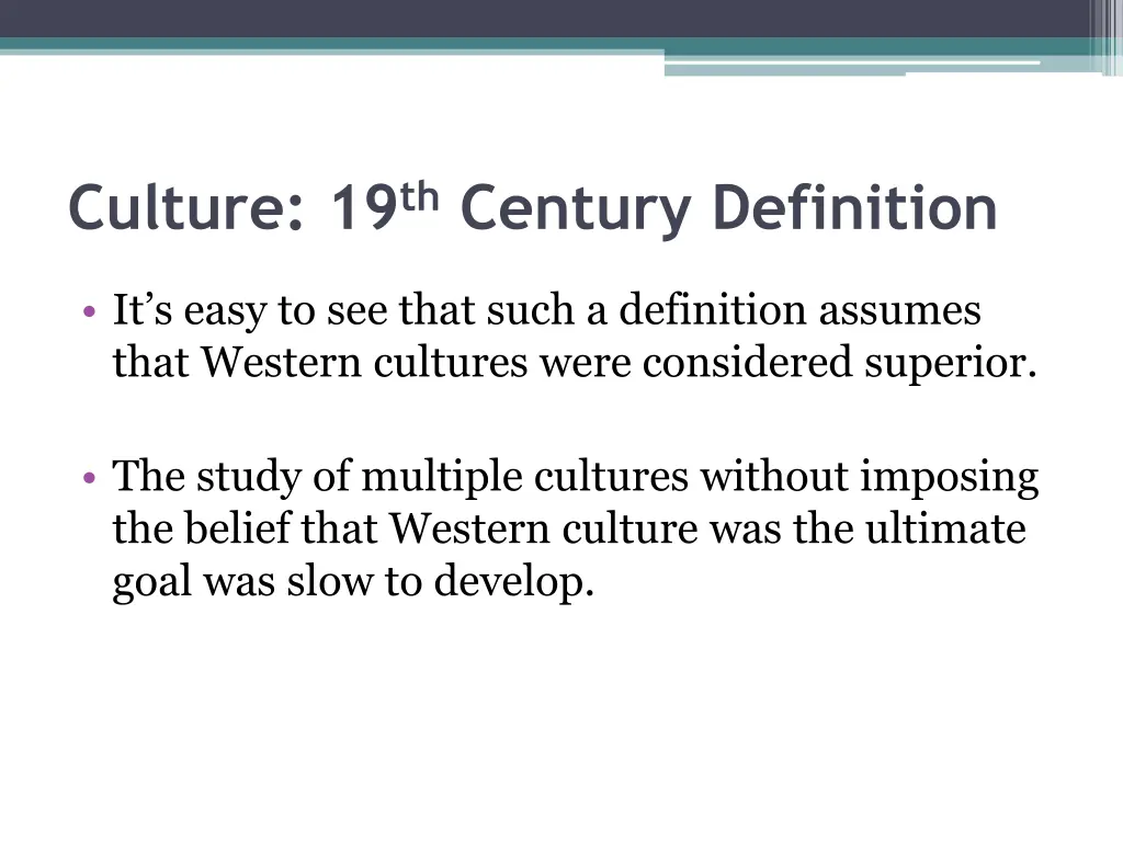 culture 19 th century definition 1
