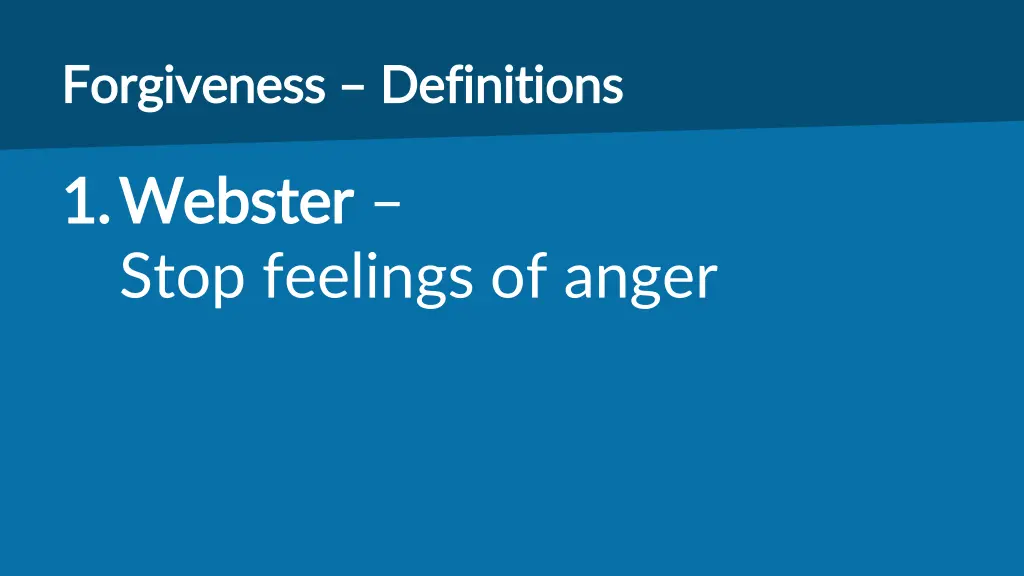 forgiveness forgiveness definitions