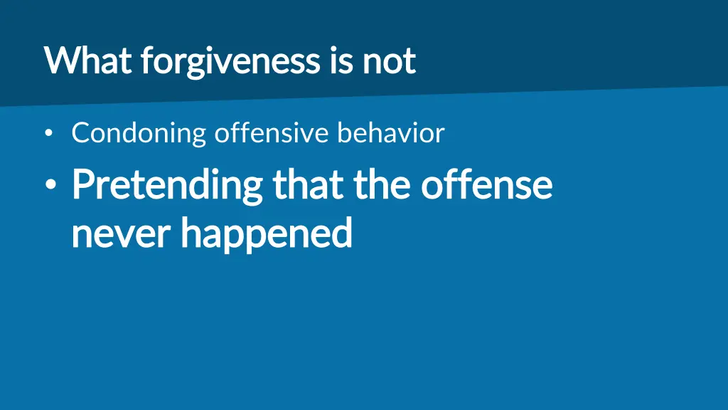 what forgiveness is not what forgiveness is not 1