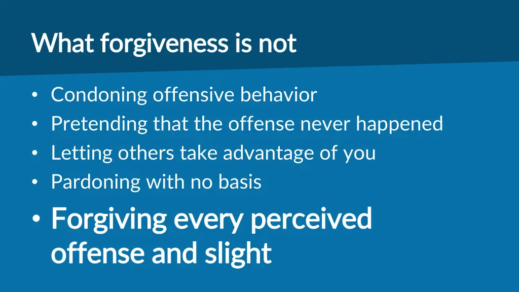 what forgiveness is not what forgiveness is not 4
