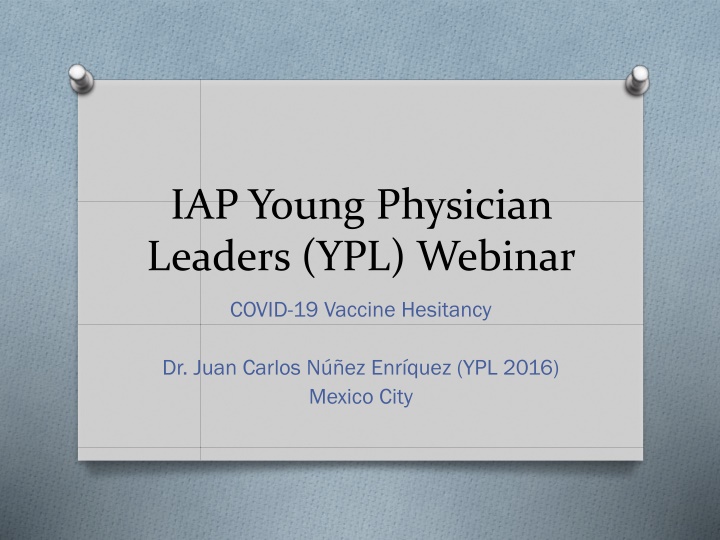 iap young physician leaders ypl webinar