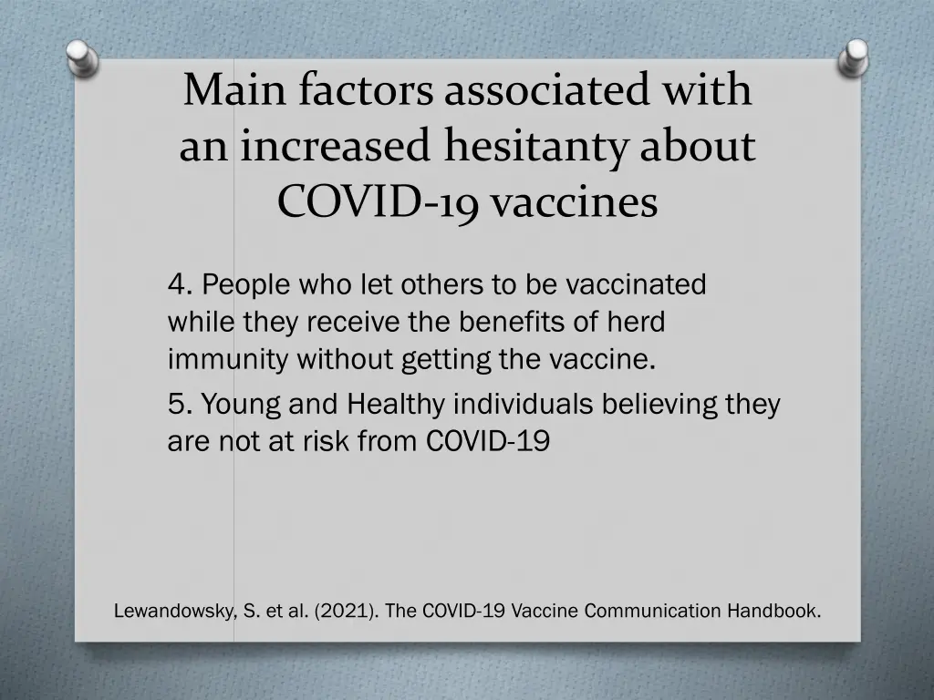 main factors associated with an increased 1