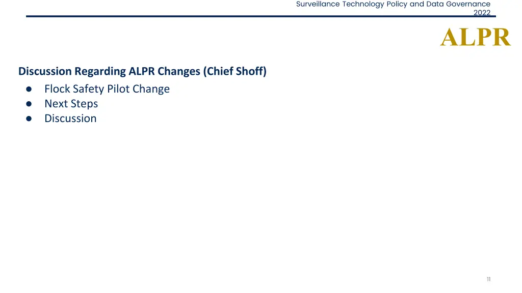 surveillance technology policy and data governance 10