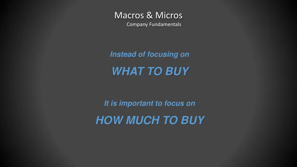 macros micros company fundamentals 4