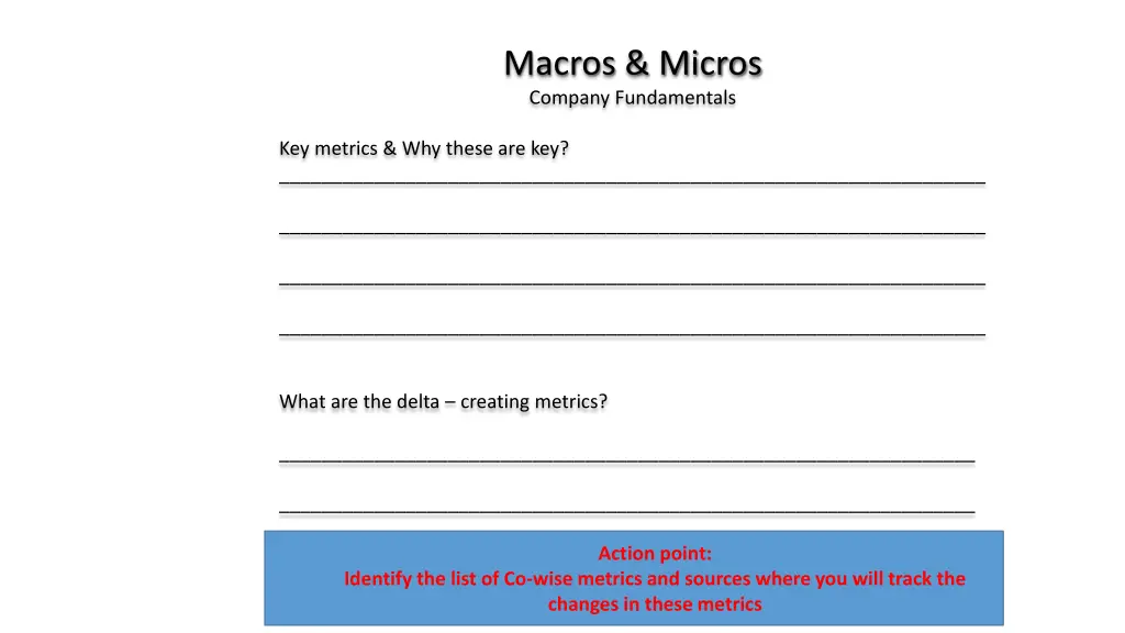 macros micros company fundamentals 6