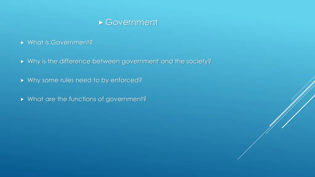 government