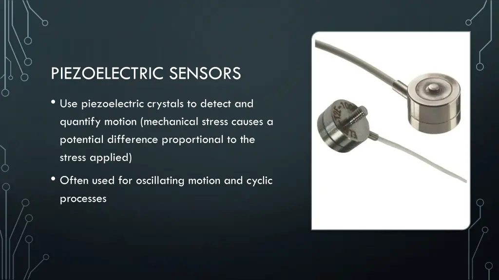 piezoelectric sensors