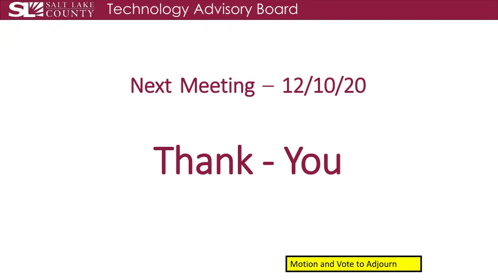 technology advisory board 12