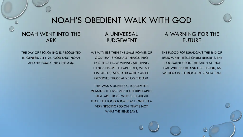 noah s obedient walk with god 1