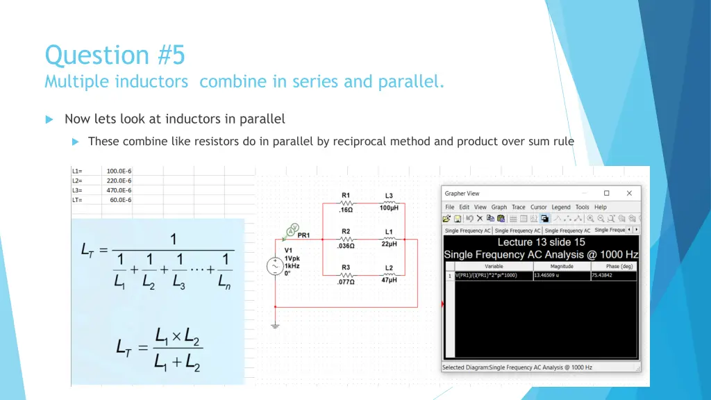 question 5 multiple inductors combine in series 1