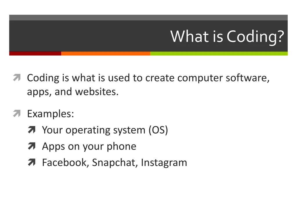 what is coding