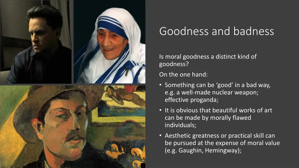 goodness and badness 1