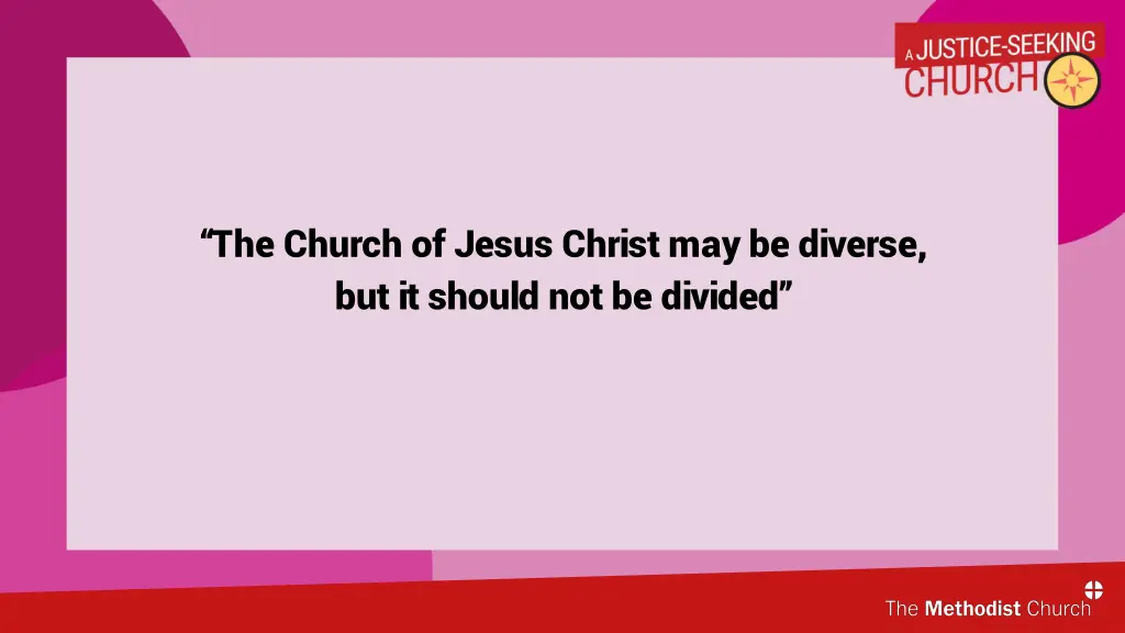 the church of jesus christ may be diverse