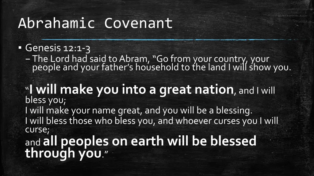 abrahamic covenant 2