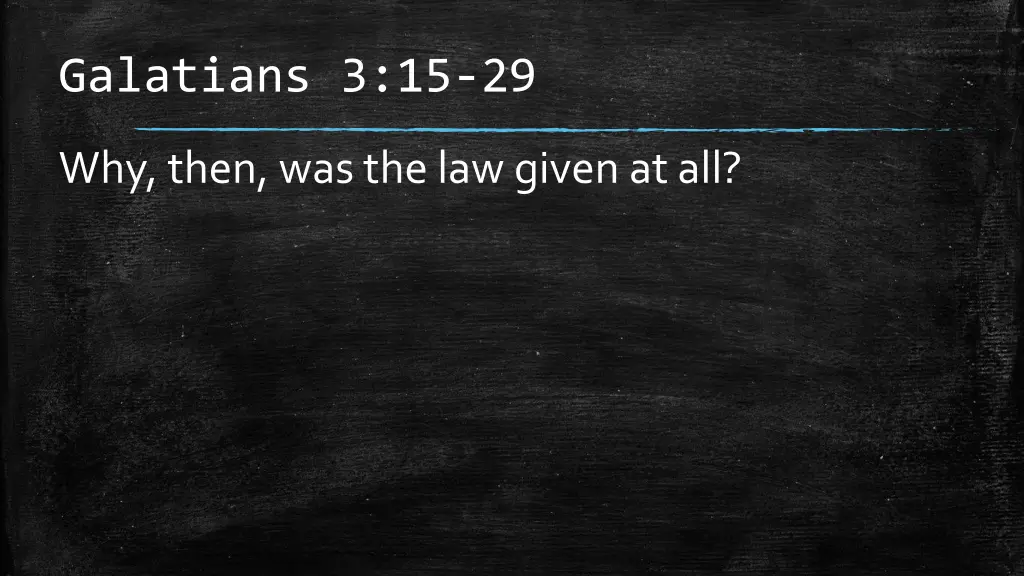 galatians 3 15 29 2