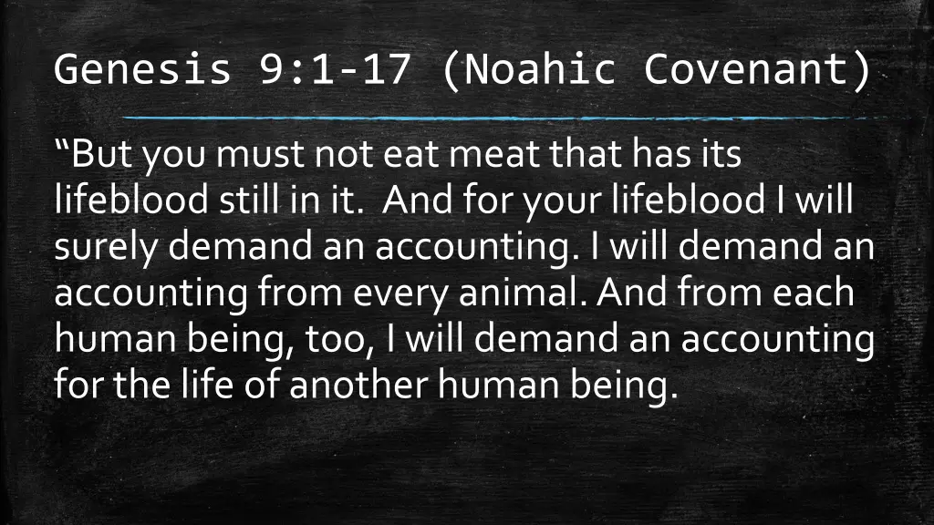 genesis 9 1 17 noahic covenant 1