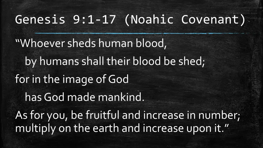 genesis 9 1 17 noahic covenant 2