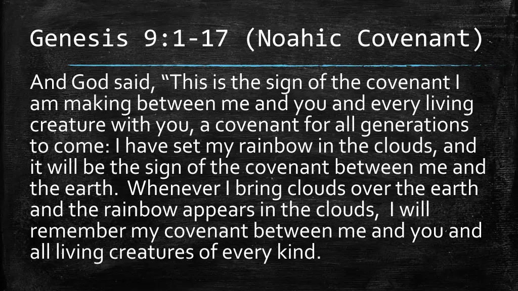 genesis 9 1 17 noahic covenant 4
