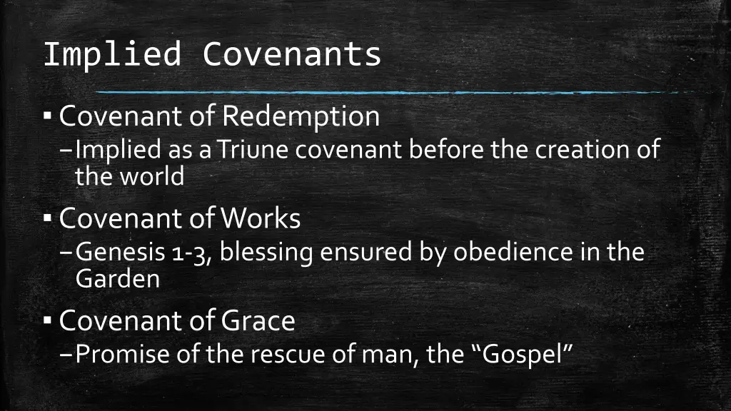 implied covenants