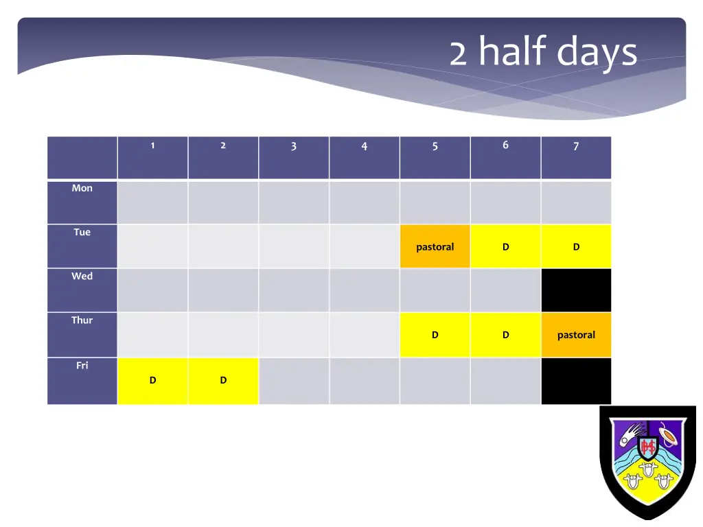 2 half days