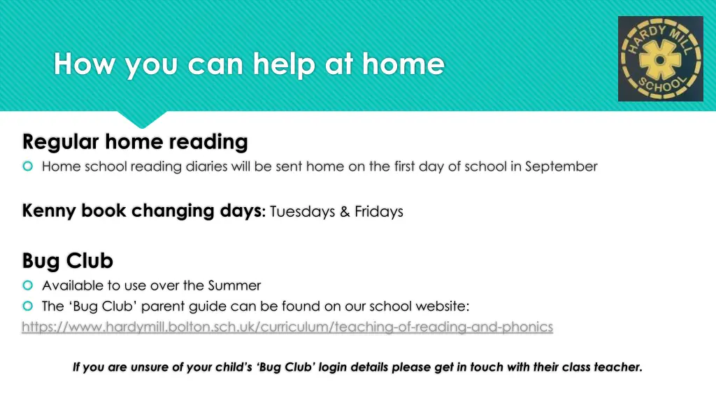 how you can help at home 1