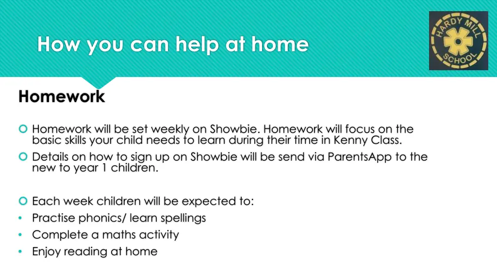 how you can help at home
