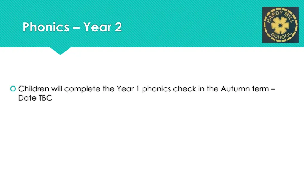 phonics year 2