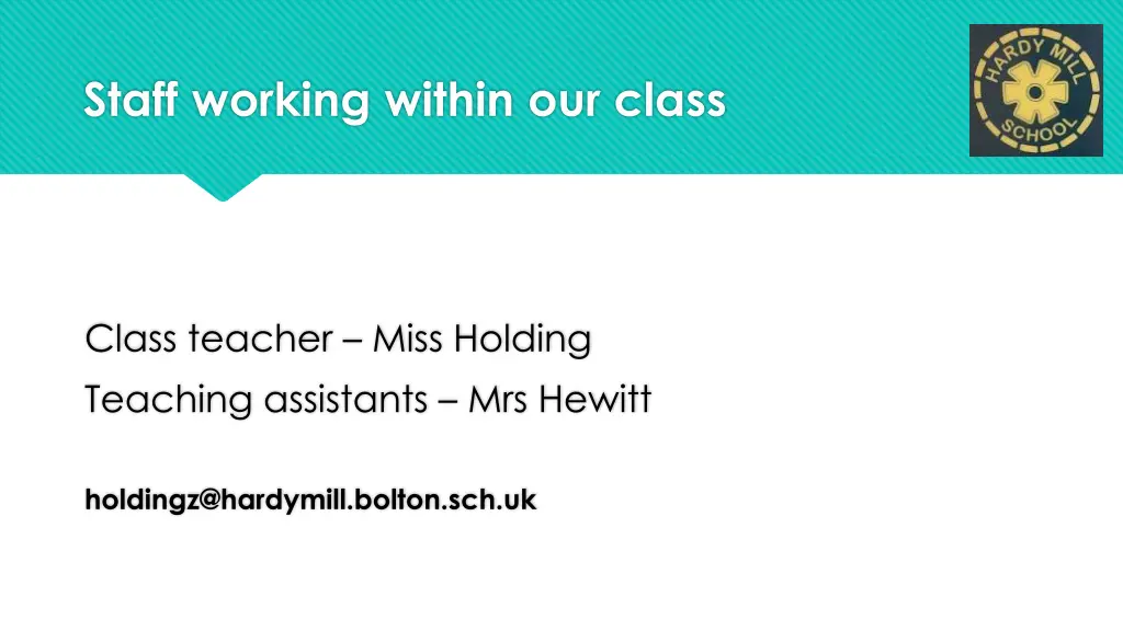 staff working within our class