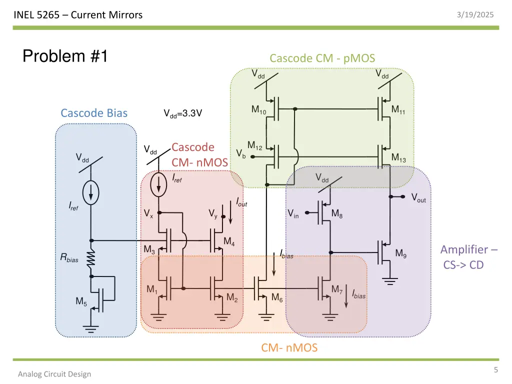 inel 5265 current mirrors 4