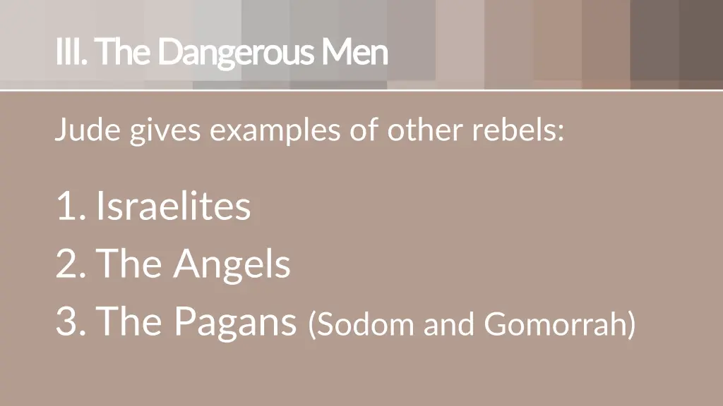 iii the dangerous men iii the dangerous men 1