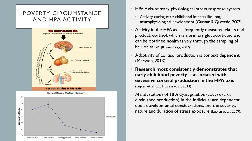 hpa axis primary physiological stress response