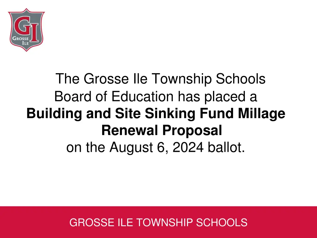 the grosse ile township schools board