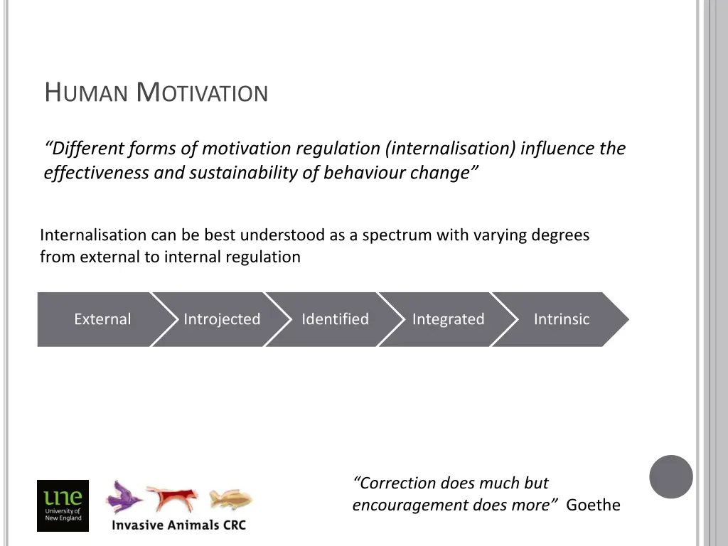 h uman m otivation