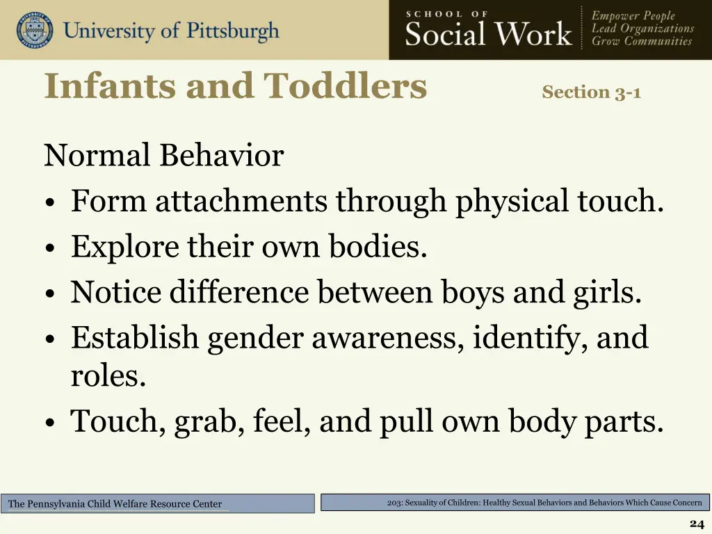 infants and toddlers