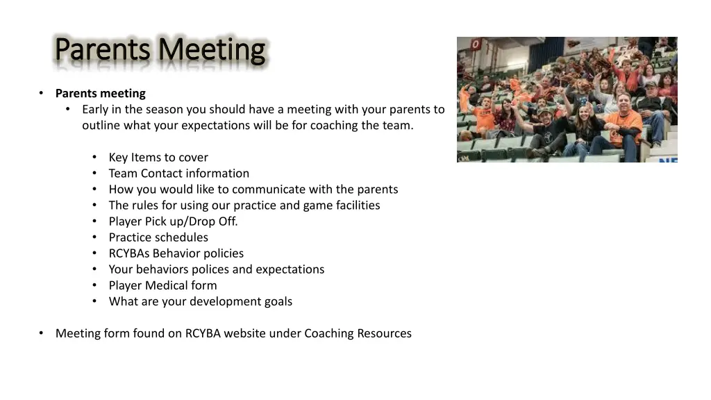 parents meeting parents meeting
