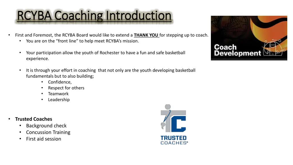 rcyba coaching introduction rcyba coaching