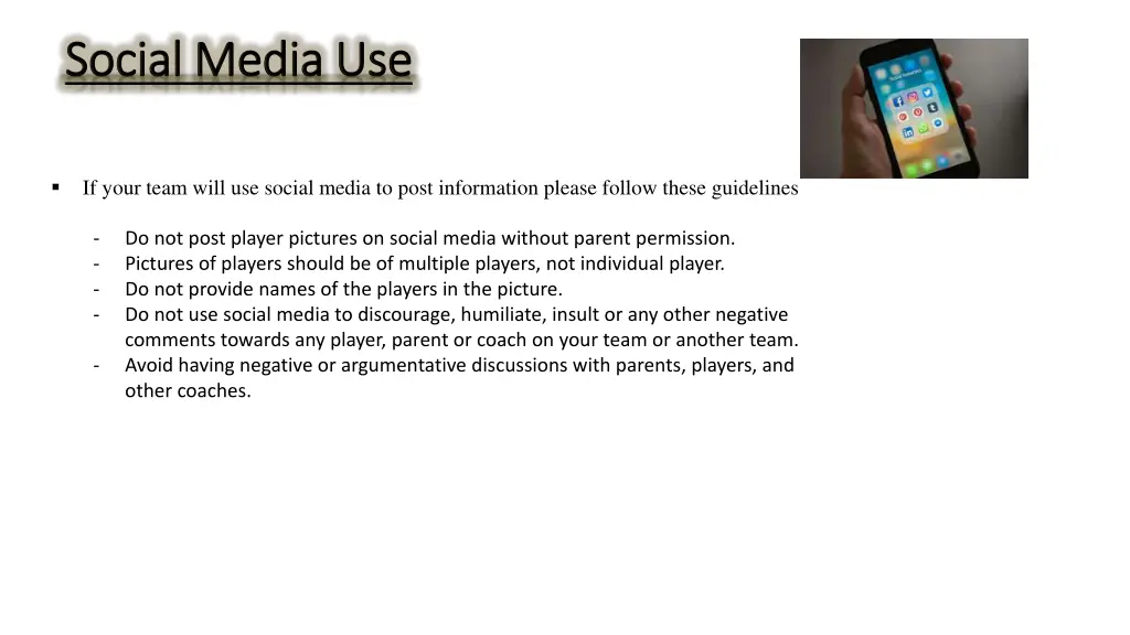social media use social media use
