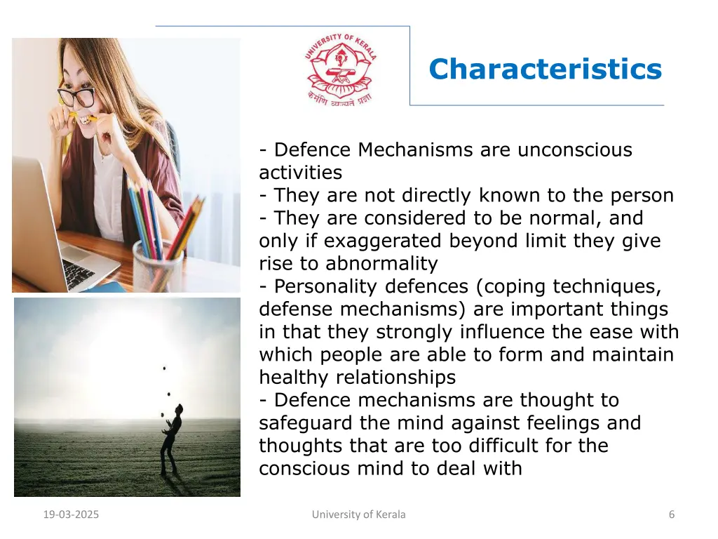 characteristics