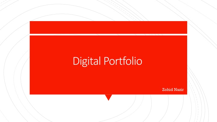 digital portfolio